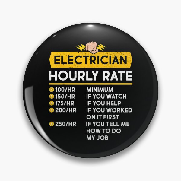 Item preview, Electrician Hourly Rate Electrical Cable Lineman  designed and sold by doriaali.