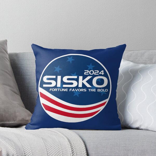 Item preview, Sisko 2024 Parody Campaign Sticker designed and sold by doctorheadly.