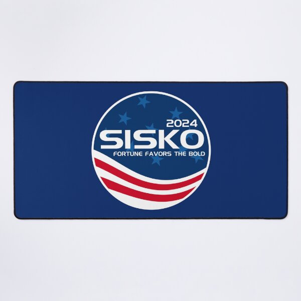 Item preview, Sisko 2024 Parody Campaign Sticker designed and sold by doctorheadly.