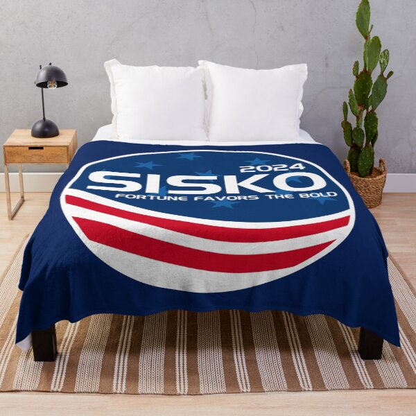Item preview, Sisko 2024 Parody Campaign Sticker designed and sold by doctorheadly.