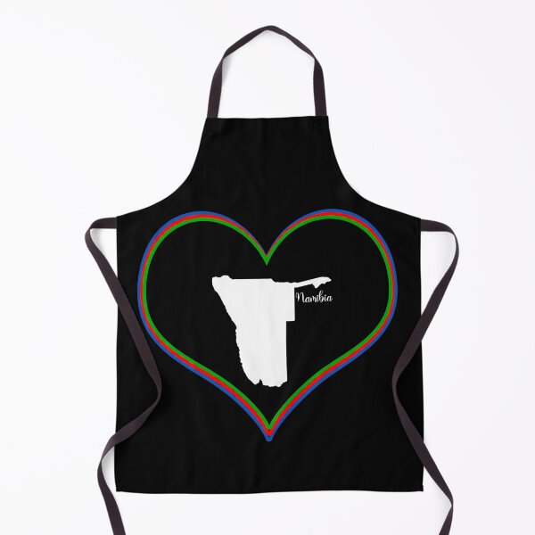Item preview, black heart namibia map designed and sold by Astralia.