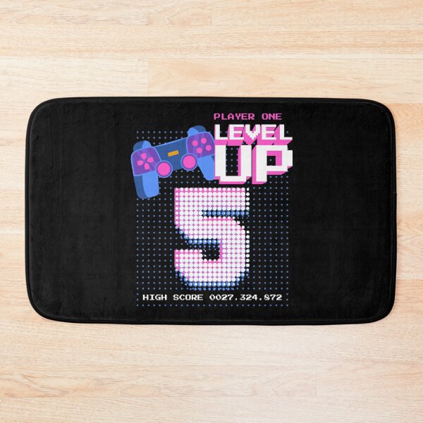 Item preview, Player One Level Up 5 designed and sold by patternprint1.