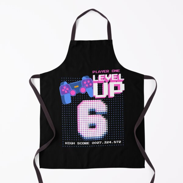 Item preview, Player One Level Up 6 designed and sold by patternprint1.