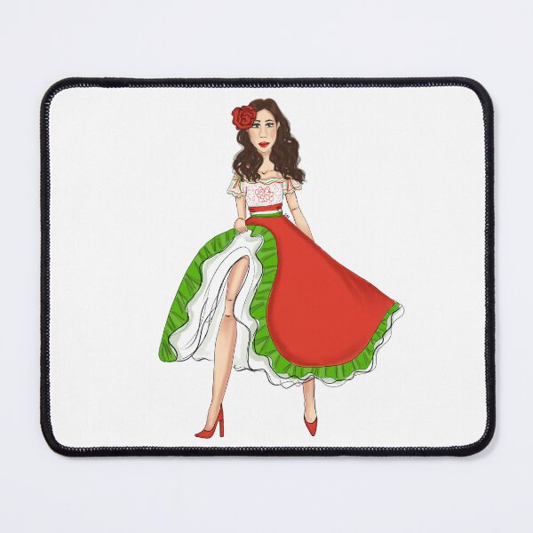Item preview, Mexican Folkloric Dancer - Cinco De Mayo Inspired designed and sold by SMillustrations.