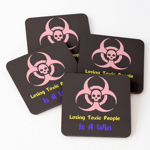 Item preview, Losing Toxic People Is A Win - death sign designed and sold by Mood Coffee art.