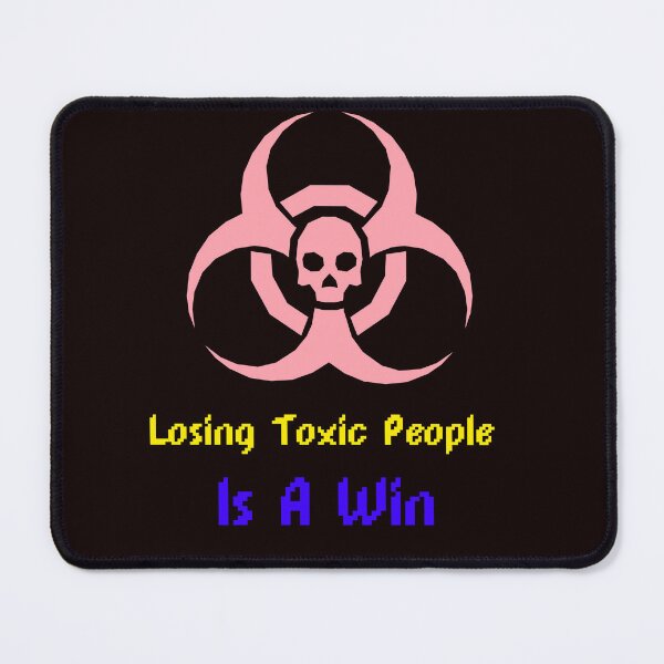 Item preview, Losing Toxic People Is A Win - death sign designed and sold by Mood Coffee art.