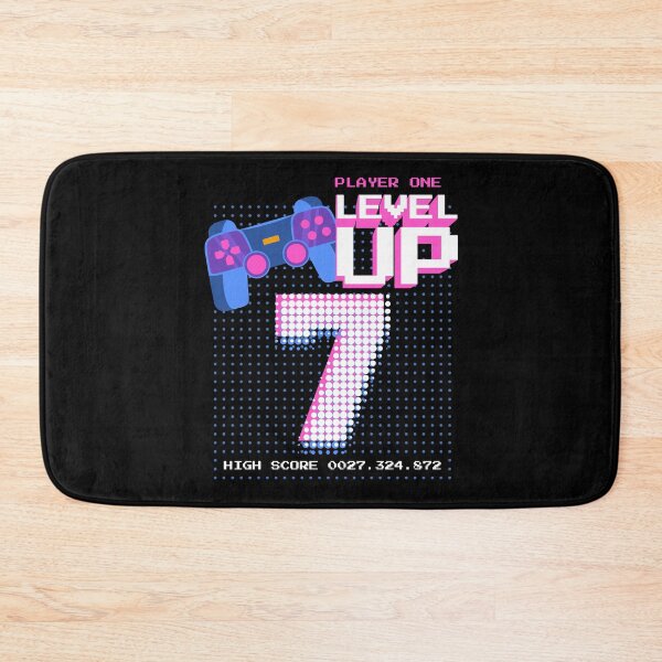 Item preview, Player One Level Up 7 designed and sold by patternprint1.