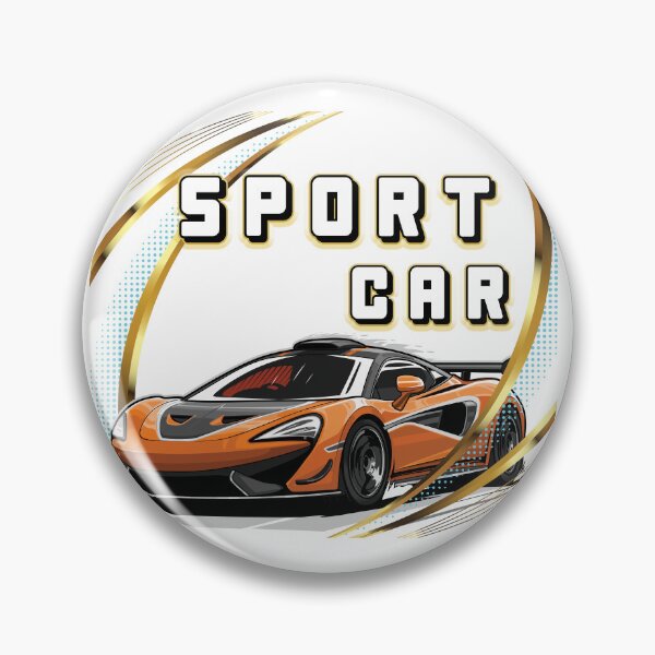 Item preview, Sport Car Orange Art designed and sold by Milkygmail.