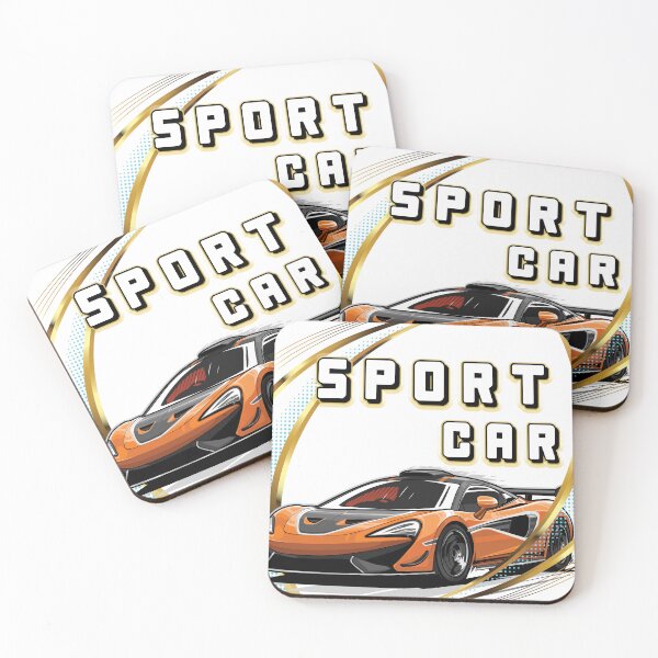 Item preview, Sport Car Orange Art designed and sold by Milkygmail.