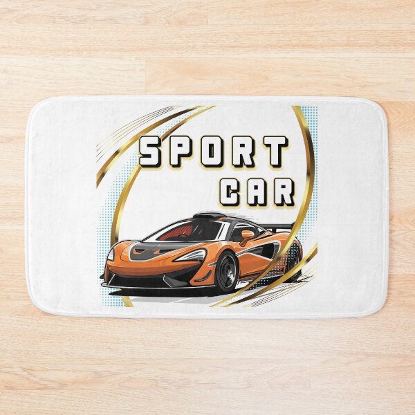 Item preview, Sport Car Orange Art designed and sold by Milkygmail.