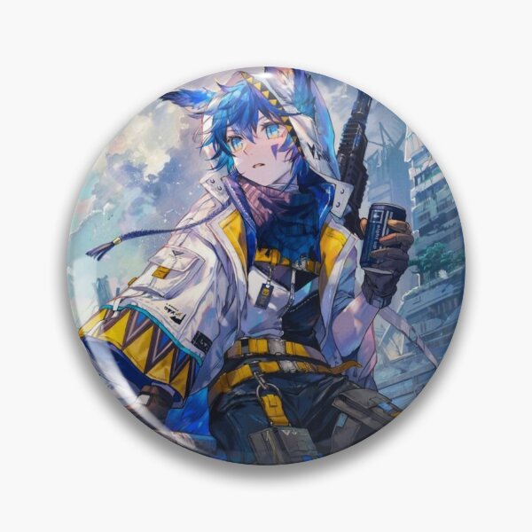 Item preview, Blue Beastman || Anime girl  designed and sold by AszaAri.