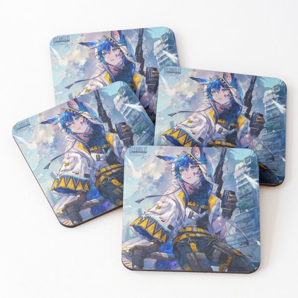 Item preview, Blue Beastman || Anime girl  designed and sold by AszaAri.