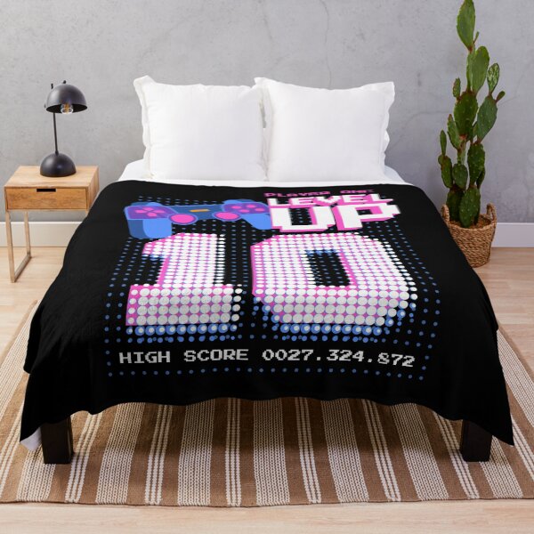 Item preview, Player One Level Up 10 designed and sold by patternprint1.