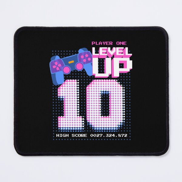Item preview, Player One Level Up 10 designed and sold by patternprint1.