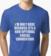 nicht freiwillige soziale Konvention Vintage T-Shirt