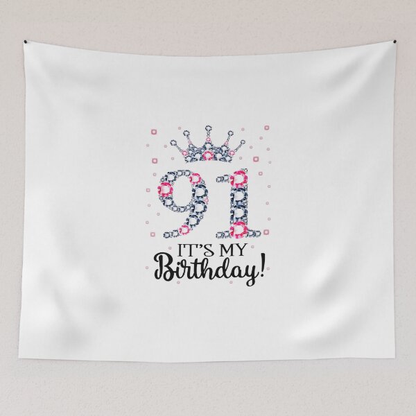 Item preview, 91 It's My Birthday 1931 91st Birthday Gift Tee For Womens designed and sold by JULIAAGRIMI.