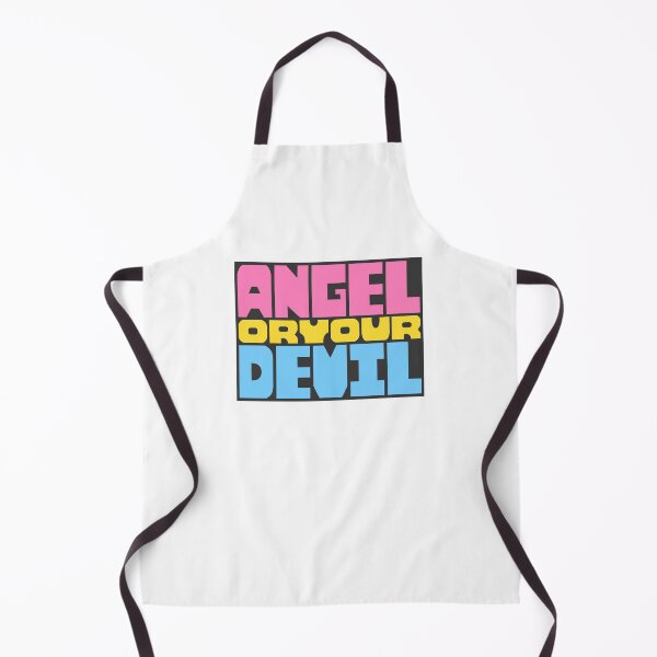 Item preview, Angel or Devil Modern Block Print designed and sold by ruyijingu.
