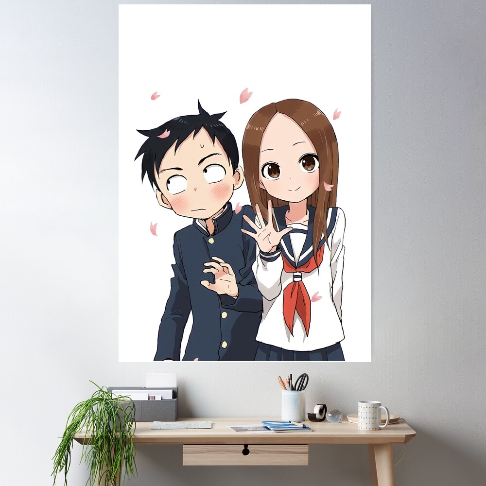 Karakai Jouzu No Takagi-san Takagi Anime Manga Wall Retro Poster Decoration  Bedroom Study Kids Gift Collection Picture Painting - AliExpress