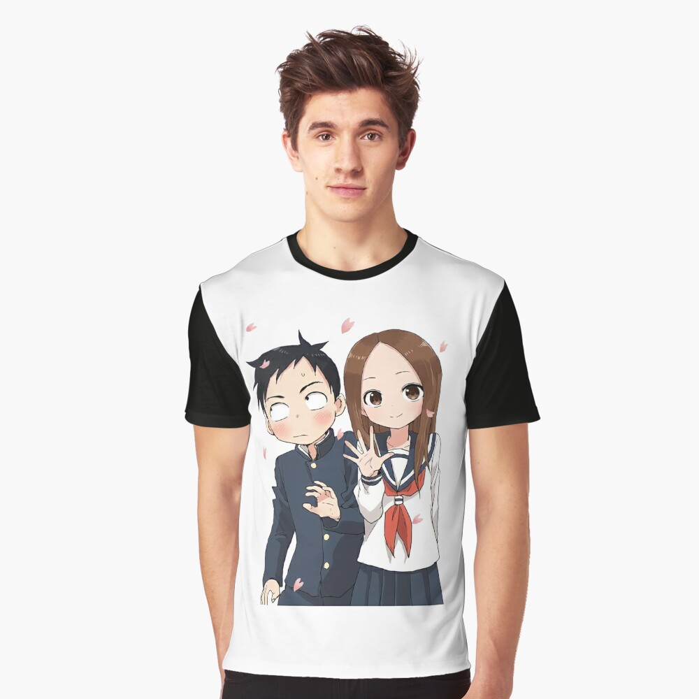 New T-shirts Karakai Jouzu No Takagi-san Takagi-san The Master Of Teasing  Cosplay Short Sleeve Tops Tees Women Men - T-shirts - AliExpress