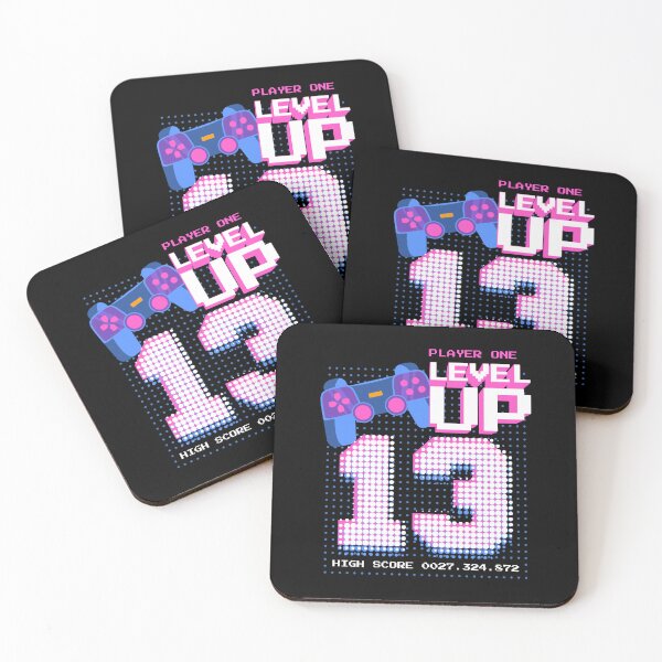 Item preview, Player One Level Up 13 designed and sold by patternprint1.