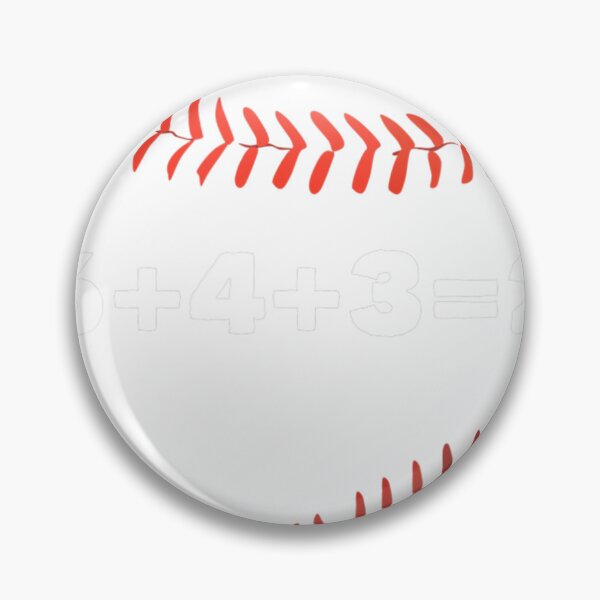 Artikelvorschau, 6+4+3=2 Double Play Baseballspieler Geschenk Baseball Spruch entworfen und verkauft von lippyevwurm9.