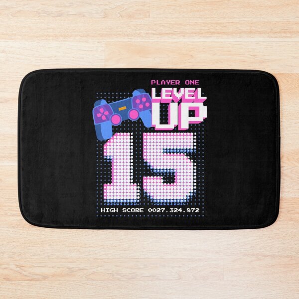 Item preview, Player One Level Up 15 designed and sold by patternprint1.