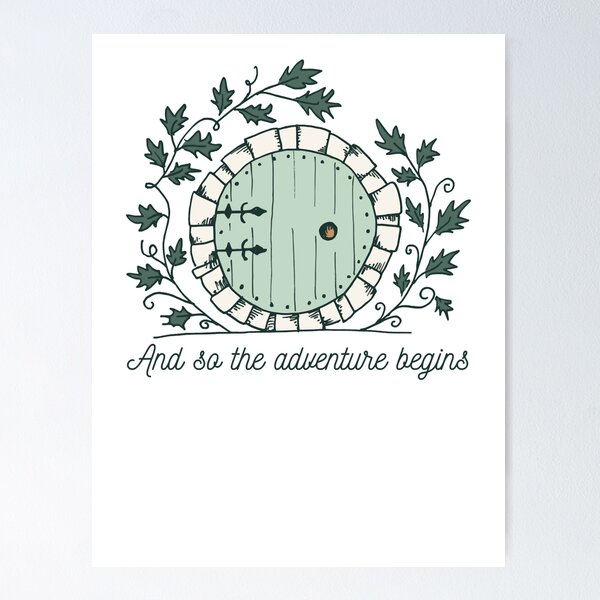 Item preview, Baggins Door with Twigs New design 2021 designed and sold by JULIAAGRIMI.