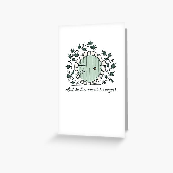 Item preview, Baggins Door with Twigs New design 2021 designed and sold by JULIAAGRIMI.