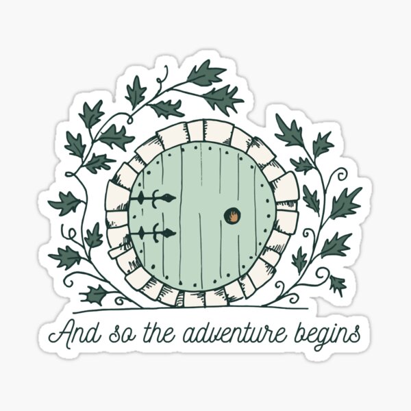 Item preview, Baggins Door with Twigs New design 2021 designed and sold by JULIAAGRIMI.
