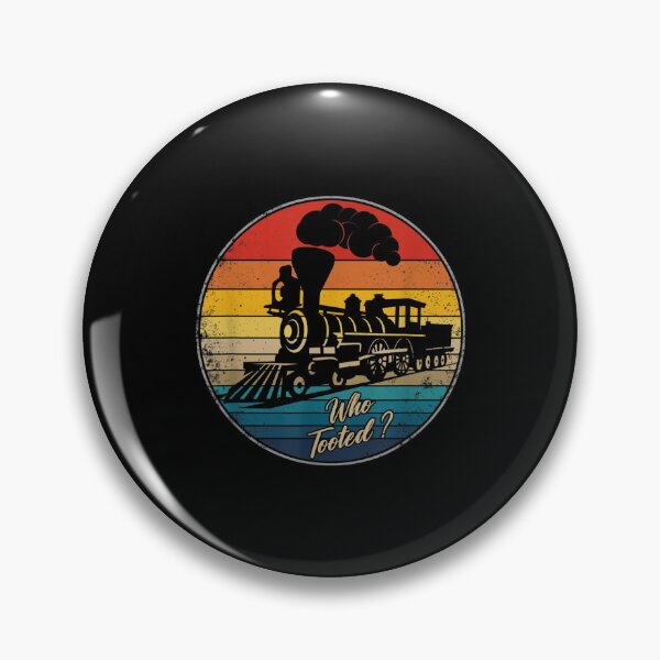 Item preview, Who Tooted Train Retro Vintage Engineer Engine  designed and sold by terrycar.