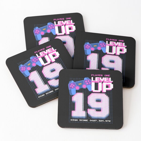 Item preview, Player One Level Up 19 designed and sold by patternprint1.