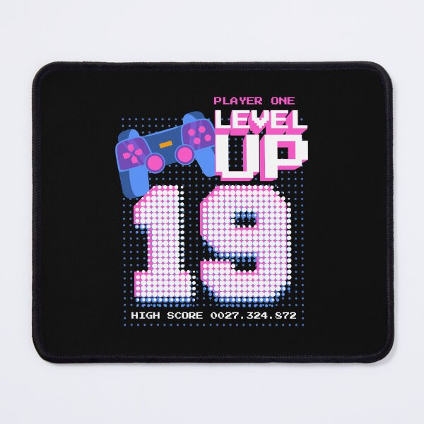 Item preview, Player One Level Up 19 designed and sold by patternprint1.