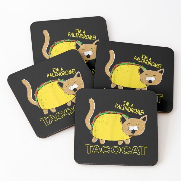 Aperçu de l'œuvre Je suis un Palindrome Tacocat Funny Cinco De Meow Cat Lover créée et vendue par terrycar.