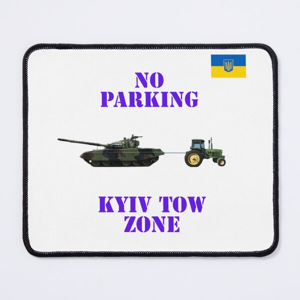 Item preview, Farmer towing tank in Ukraine War with Russia designed and sold by DougsDesigns.