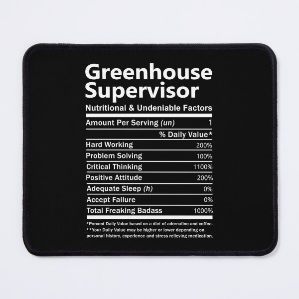 Item preview, Greenhouse Supervisor T Shirt - Nutritional And Undeniable Factors Gift Item Tee designed and sold by averiarnol.