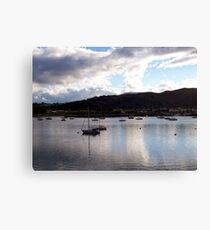 Conwy Yachts Canvas Print