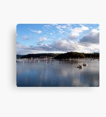 Sky over Conwy Canvas Print