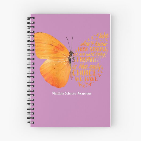 Item preview, Womens MS Butterfly Orange Ribbon Multiple Sclerosis Awareness designed and sold by krao08.