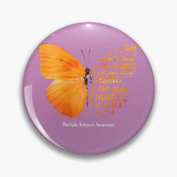 Item preview, Womens MS Butterfly Orange Ribbon Multiple Sclerosis Awareness designed and sold by krao08.