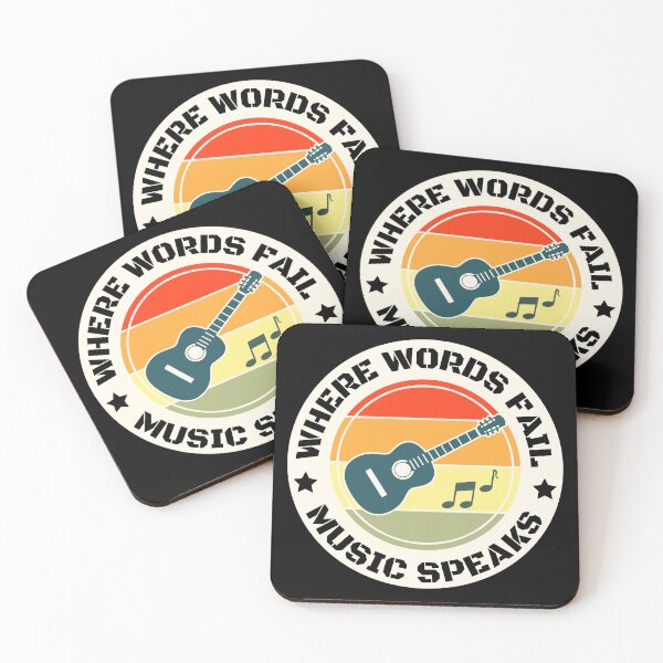 Item preview, Where Words Fail Music Speaks Guitar Player designed and sold by RGRamsey.