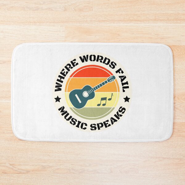 Item preview, Where Words Fail Music Speaks Guitar Player designed and sold by RGRamsey.