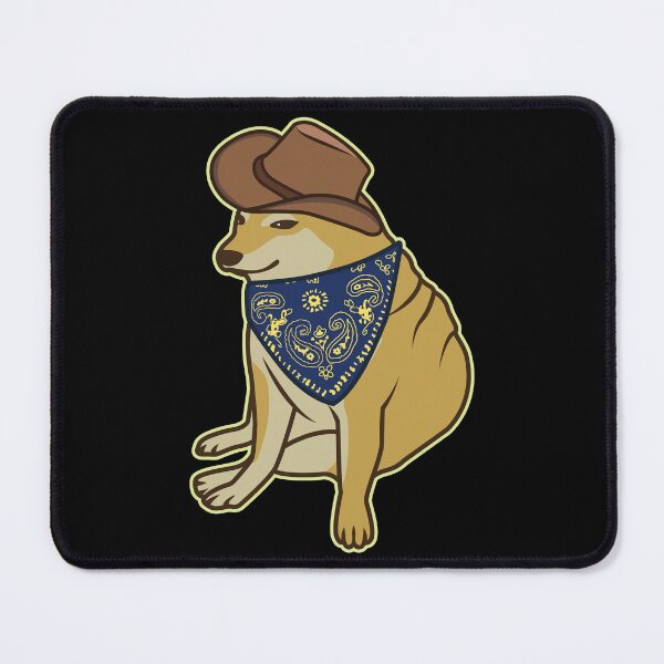Item preview, Cowboy Cheems designed and sold by Rzera-.