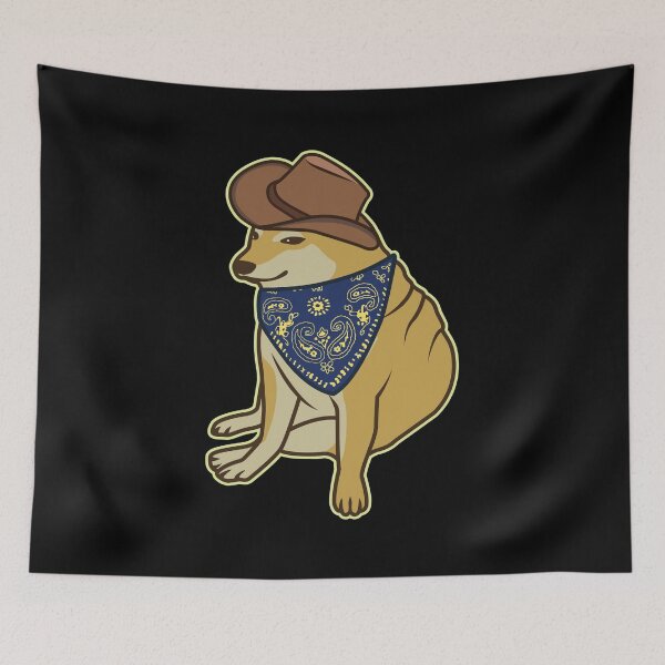 Item preview, Cowboy Cheems designed and sold by Rzera-.