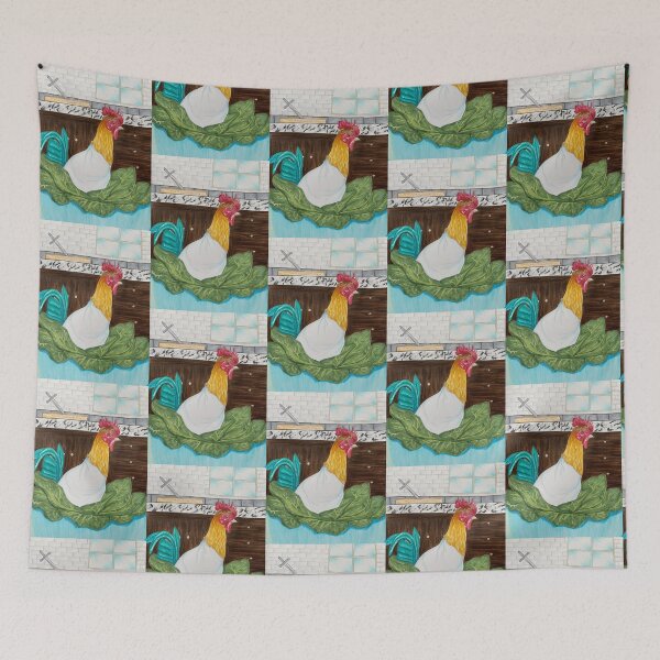Item preview, Chicken Caesar designed and sold by lilyisaplantt.