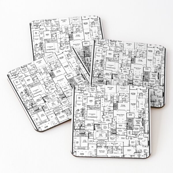 Item preview, Floor plan collage designed and sold by area26.