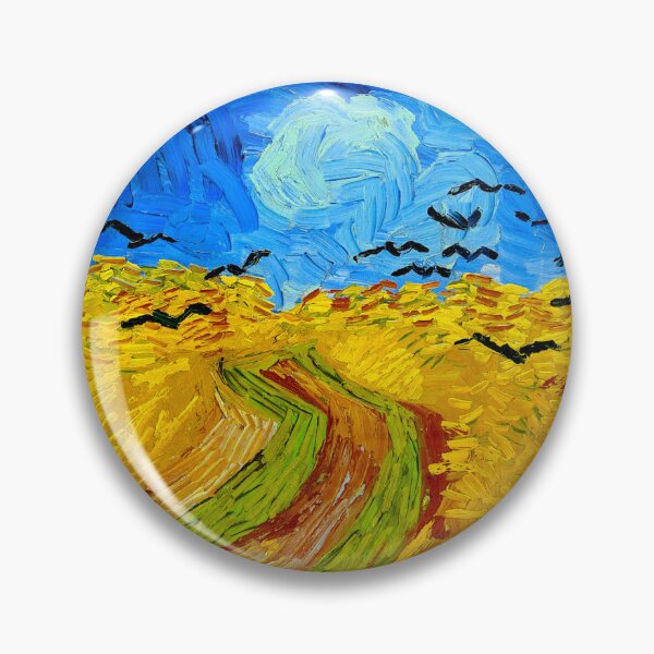 Item preview, Wheatfield with Crows - Vincent van Gogh designed and sold by SimpleJoyStyle.
