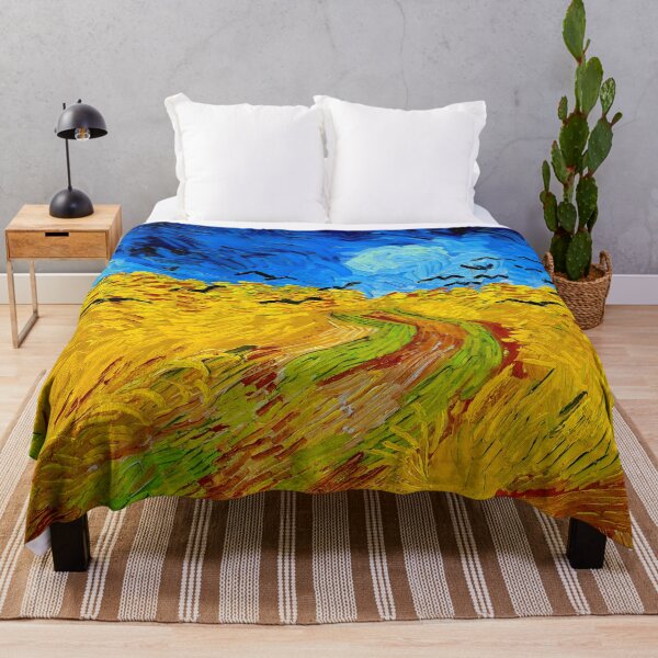 Item preview, Wheatfield with Crows - Vincent van Gogh designed and sold by SimpleJoyStyle.