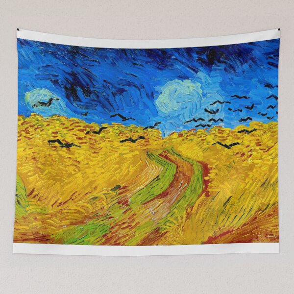 Item preview, Wheatfield with Crows - Vincent van Gogh designed and sold by SimpleJoyStyle.