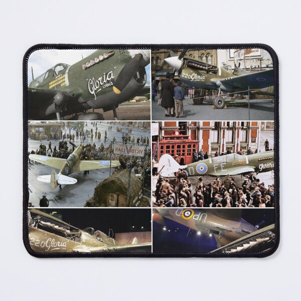 Item preview, Gloria Lyons P-40 Kittyhawk designed and sold by Rarity-Color.
