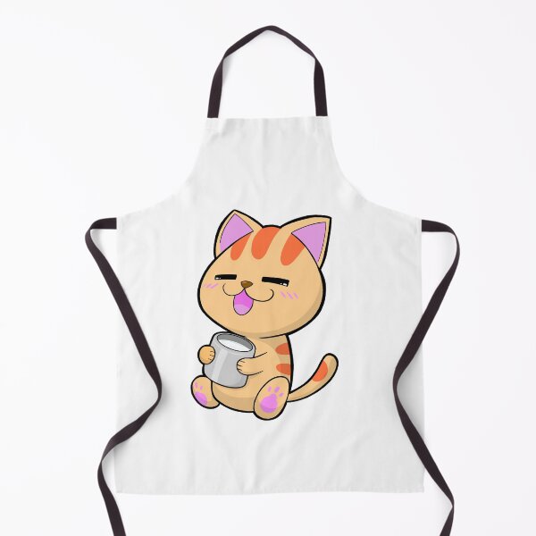 Item preview, Cat Loves Milk designed and sold by DynieKid.